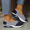 Kasty | Gestreifte orthopädische Schuhe