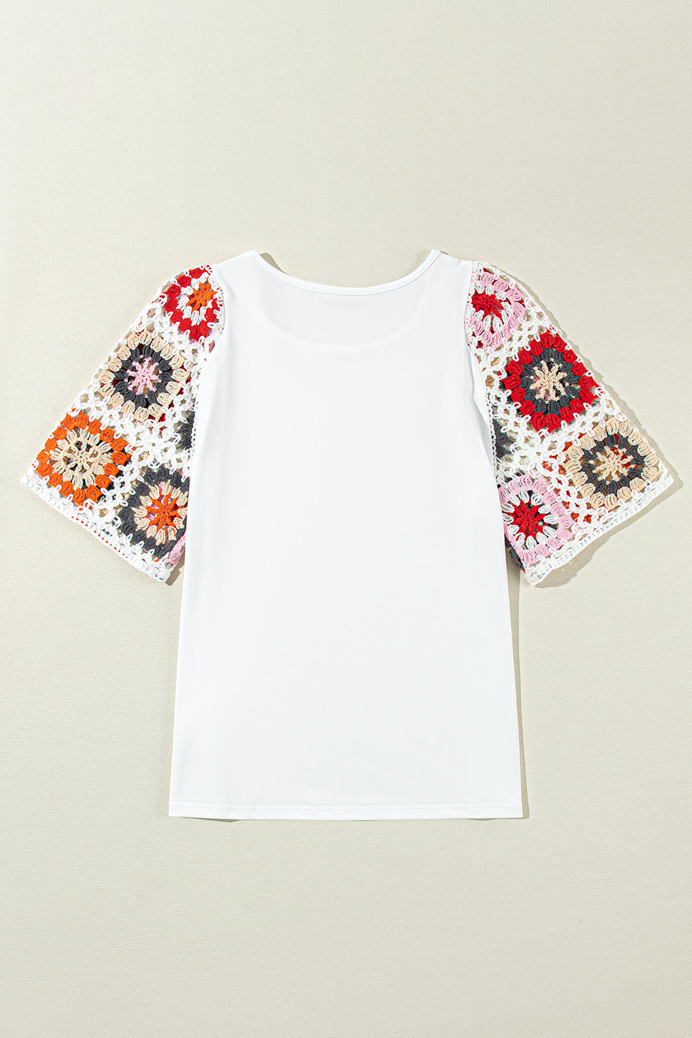 Meribeth | Häkel-Top mit Blumenmuster