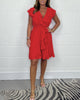 Bhea | Schickes Sommerkleid mit V-Ausschnitt und Volantdetails