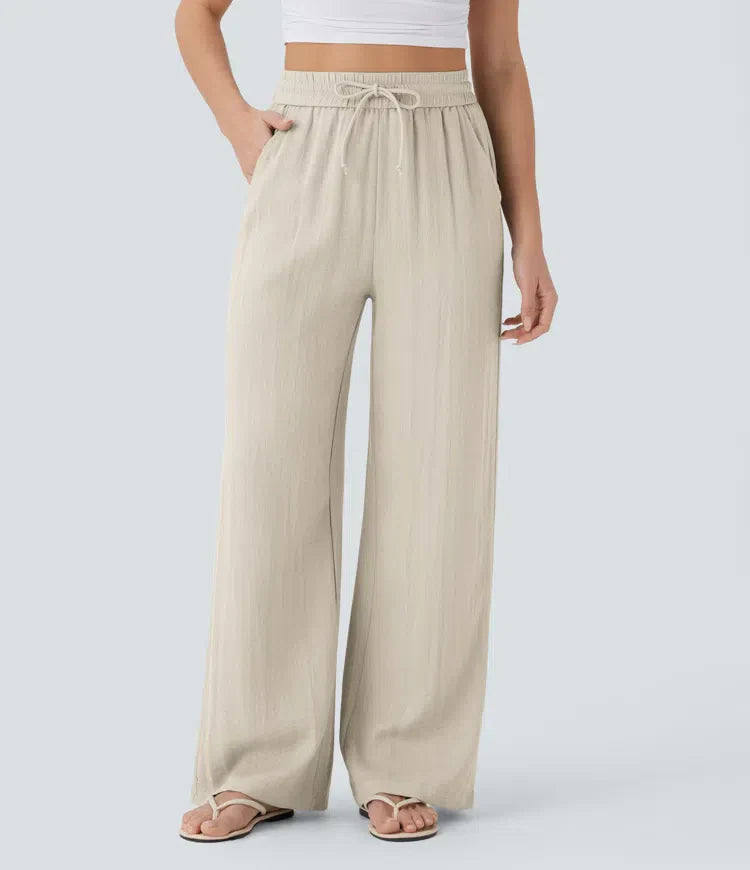 Lissa | Luftige Leinenhose mit elegantem Schnitt
