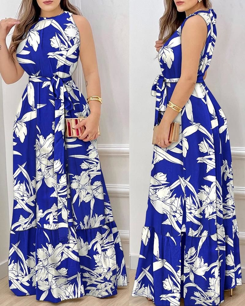 Alisson™ | Kleid mit Rüsche und Rundhalsausschnitt für Damen