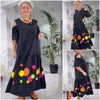 Yierra | Klassisches Baumwollkleid im Retro-Stil