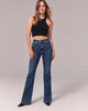 Cienna | Stretch-Jeans mit hoher Taille und weitem Bein