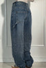 Cris | Trendige Loose-Fit Jeans mit Glitzer