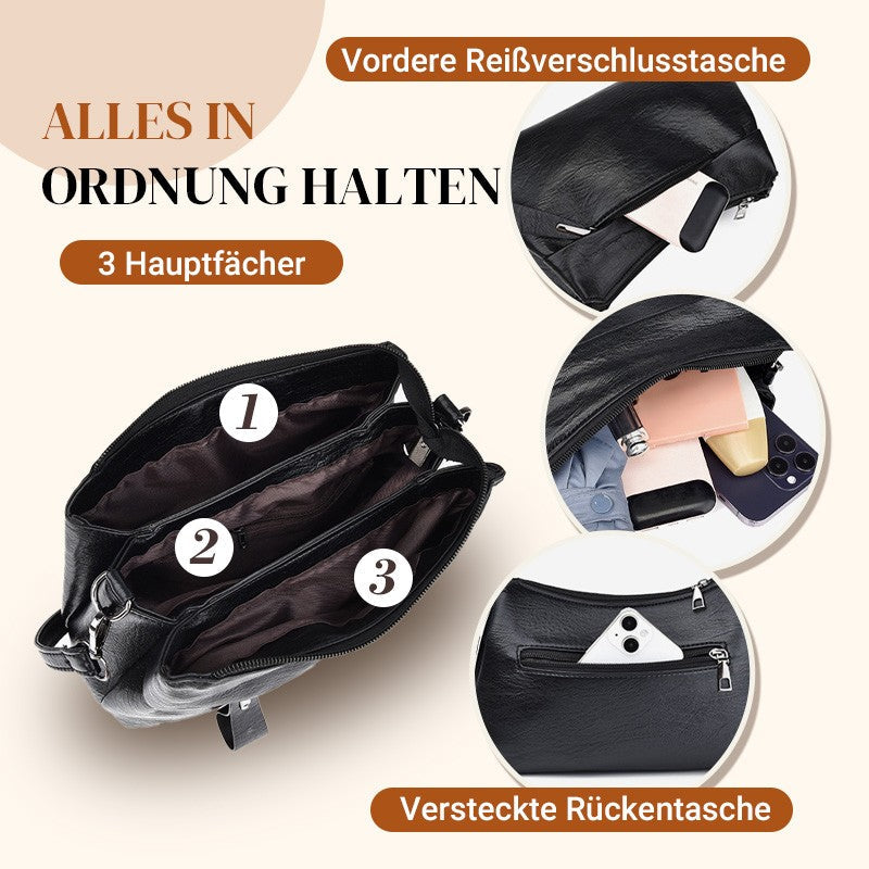 Eida | Stylische Leder-Umhängetasche