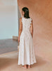 Devika | Midikleid mit Ösen