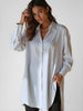 Lettie | modisches Oversize-Hemdkleid, bequeme Passform.