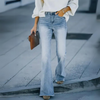 Maggie | Feminine Flared-Hose mit zeitlosem Schnitt