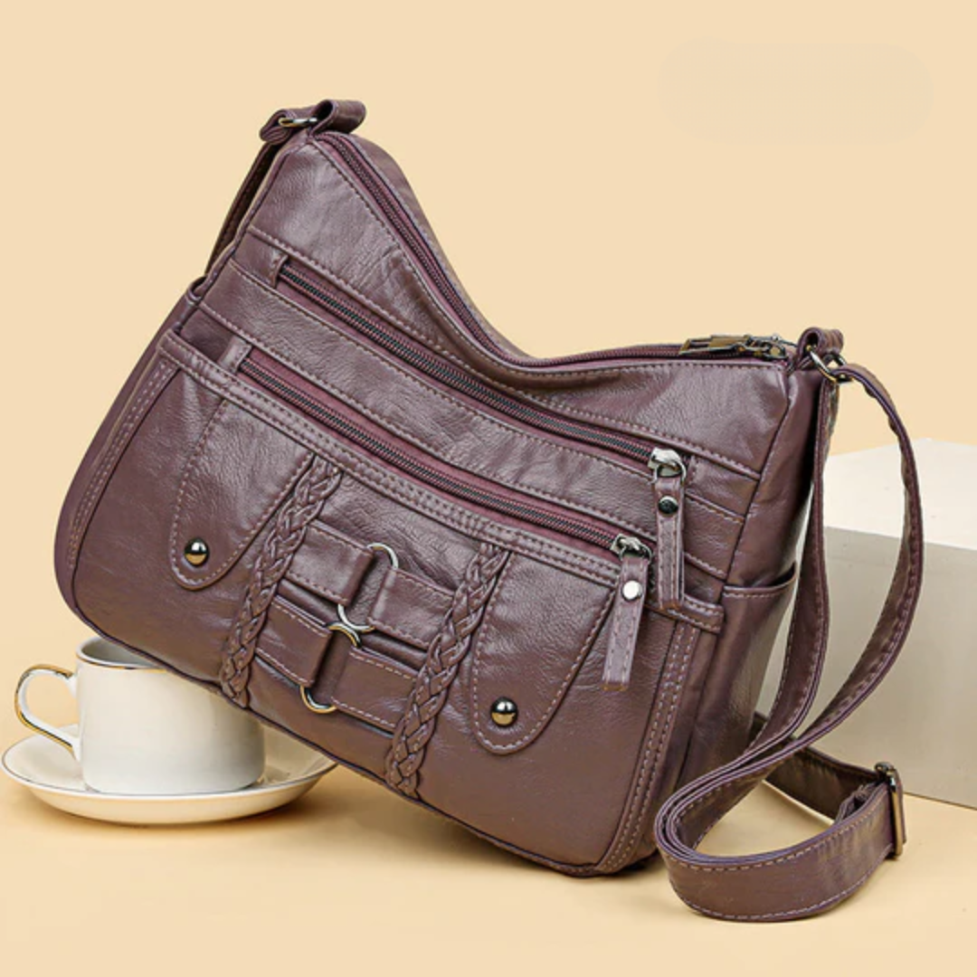 Gisela | Elegante Vintage-Tasche aus weichem PU-Leder