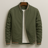 Aaron | Elegante Bomberjacke mit Streifen