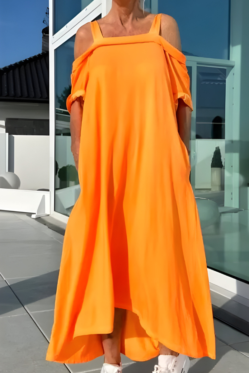 Brynn | stilvolles schulterfreies Kleid für den Sommer