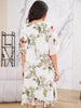 Malaya | luftiges Chiffonkleid mit dekorativem Print