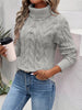 Lorena™ | Klassischer Strickpullover - Truien & Sweaters - Grau / S