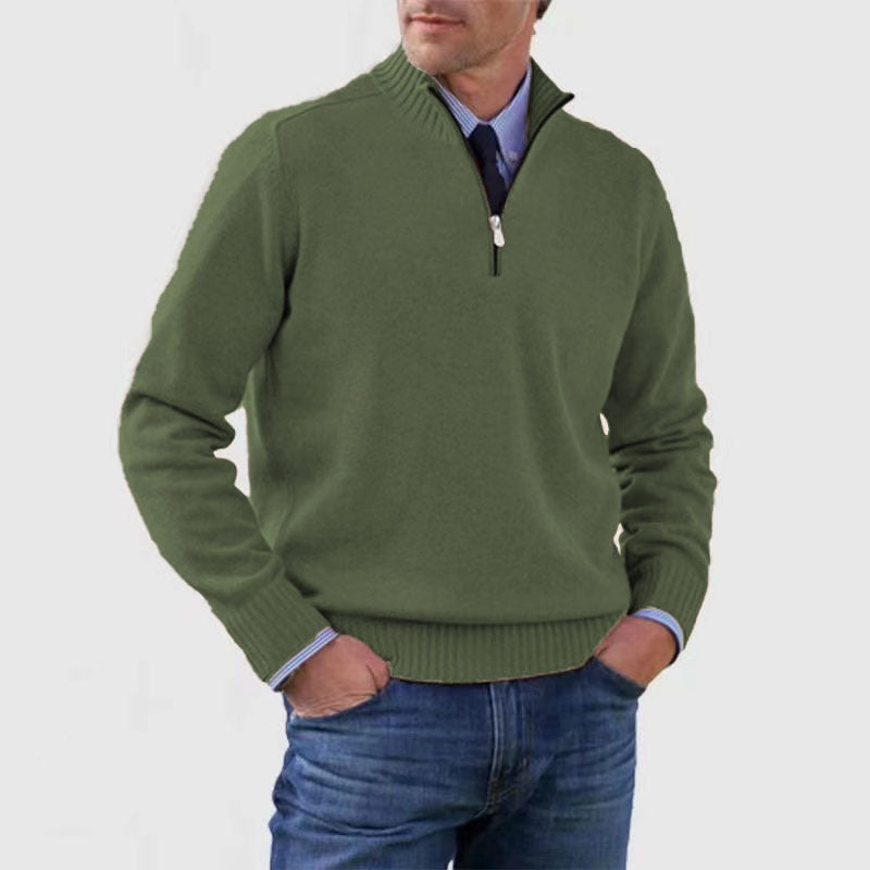 Jaico | Warmer Pullover mit Reißverschluss