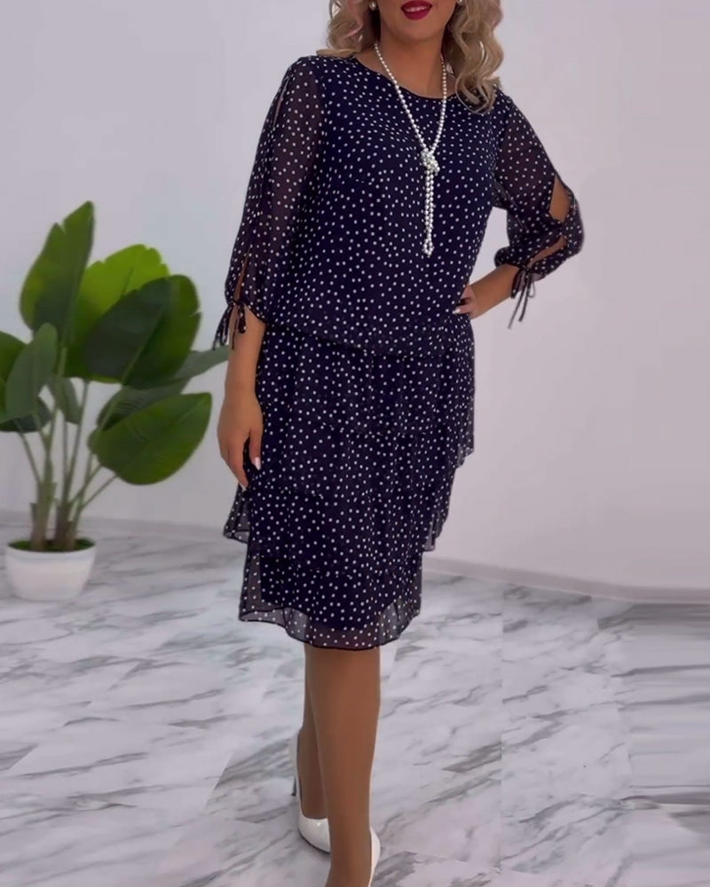 Vienna | Stilvolles Herbstkleid mit Eleganz