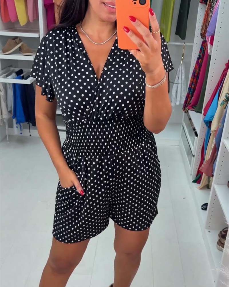 Jocelyn | Lässiger kurzärmeliger Overall für Damen