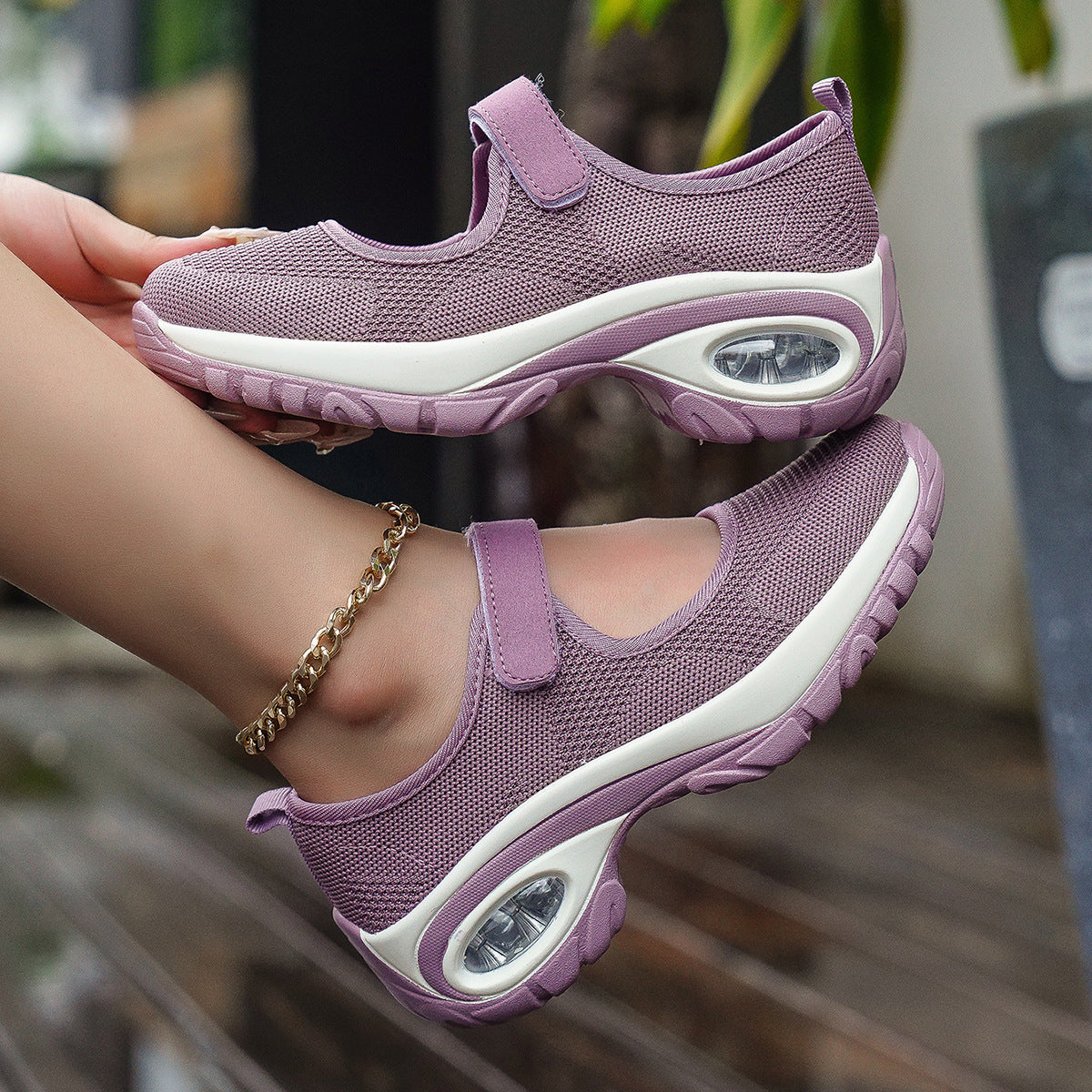 Damskie buty ortopedyczne na koturnie Air Cushion