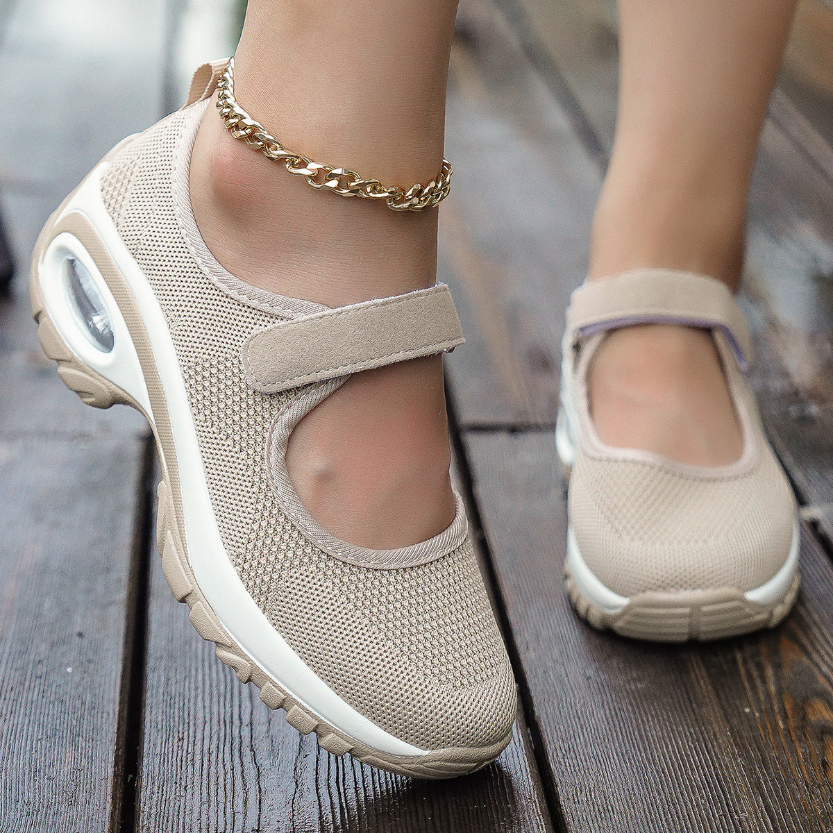 Damskie buty ortopedyczne na koturnie Air Cushion