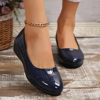 Rosa™ | Atmungsaktive Lederschuhe mit rutschfester Sohle