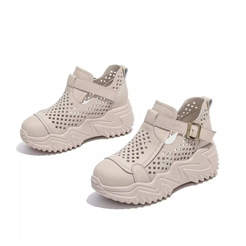 Jaylani™ | Atmungsaktive Sommer-Schuhe für Damen mit dicken Sohlen