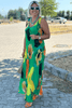 Mildre | Maxikleid aus Seide mit floralem Muster