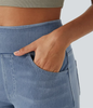 Carolina | Damen-Jeans, High Waist & weites Bein