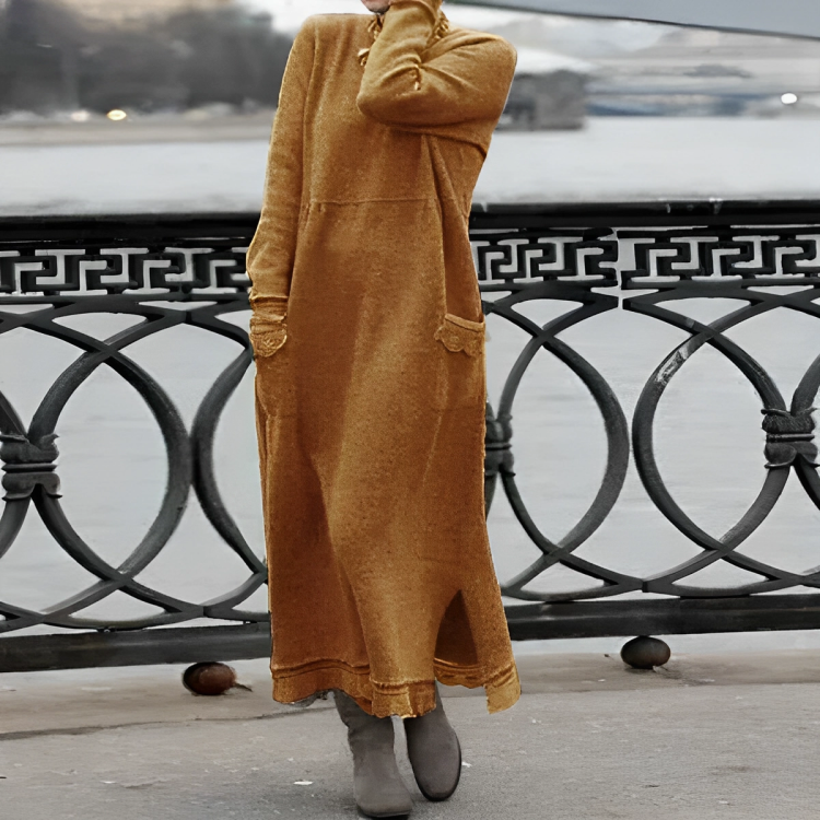 Grettha | Bequemes Winterkleid