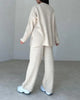 Isabella | dreiteiliges Strick-Set - Beige / S