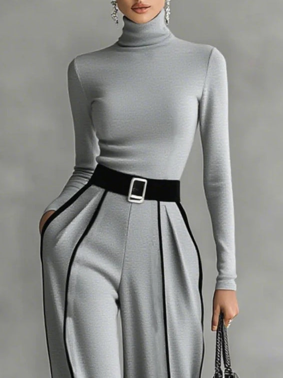 Glaizen | Oberteil & Weite Hose Set