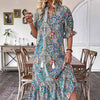 Elgina | Feminines Boho-Kleid im floralen Design