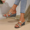 Madison | Elegante Party-Sandalen mit funkelnden Kristallen