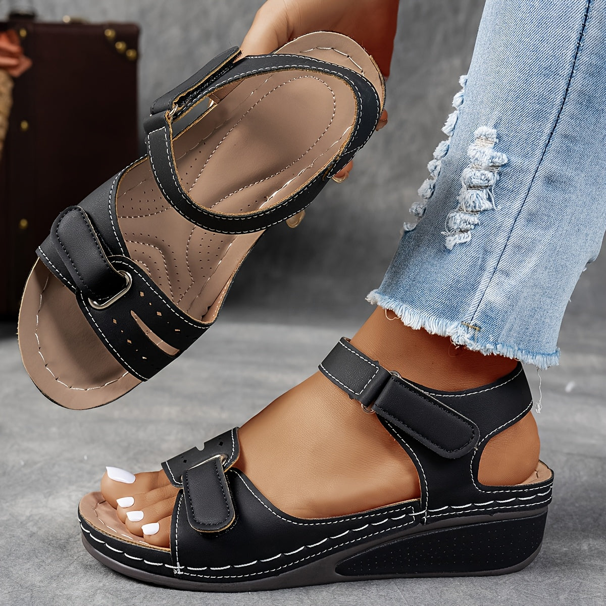 Elizabeth | Elegante orthopädische Sandalen für Damen