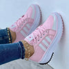 Yurin | Gestreifte Mode Turnschuhe