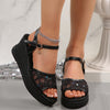 Xandra | elegante orthopädische Plateausandalen für Damen