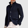 Adrian™ | Schicker Cardigan für Herren - Dunkelblau / S