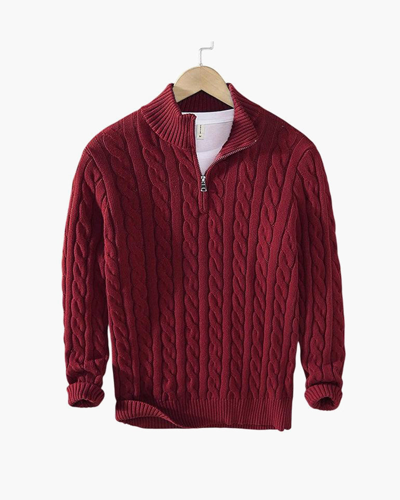 Morico | Half-Zip Strickpullover