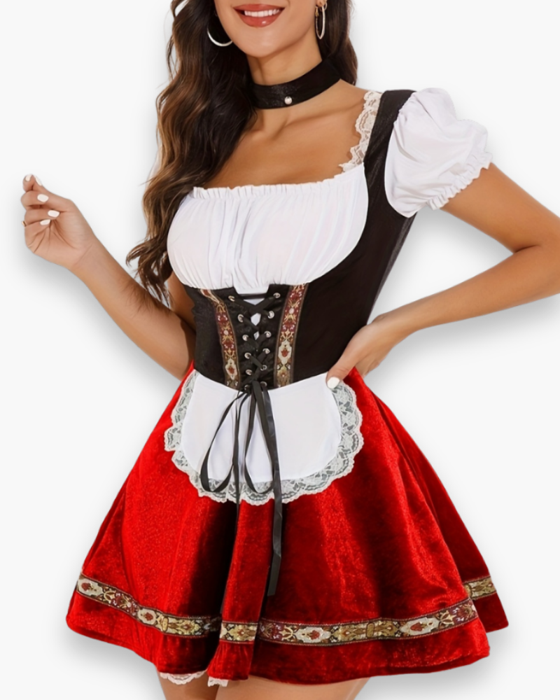 Klassisches Trachtenkleid Oktoberfest Damen