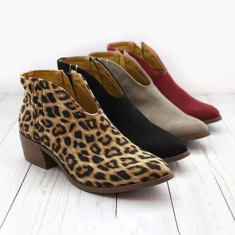 Deliasa | Damen-Stiefel mit Blockabsatz