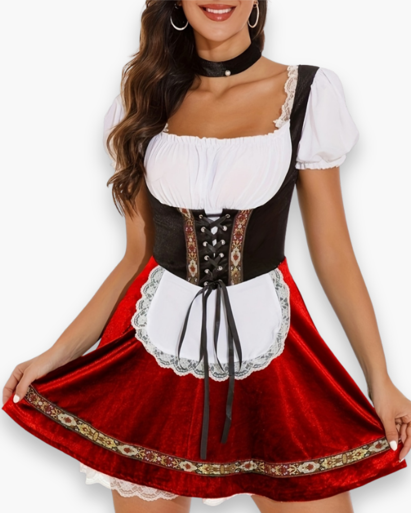 Klassisches Trachtenkleid Oktoberfest Damen