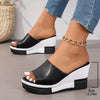Irisa | Orthopädische Plateausandalen mit dicker Sohle