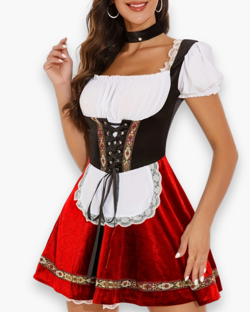Klassisches Trachtenkleid Oktoberfest Damen