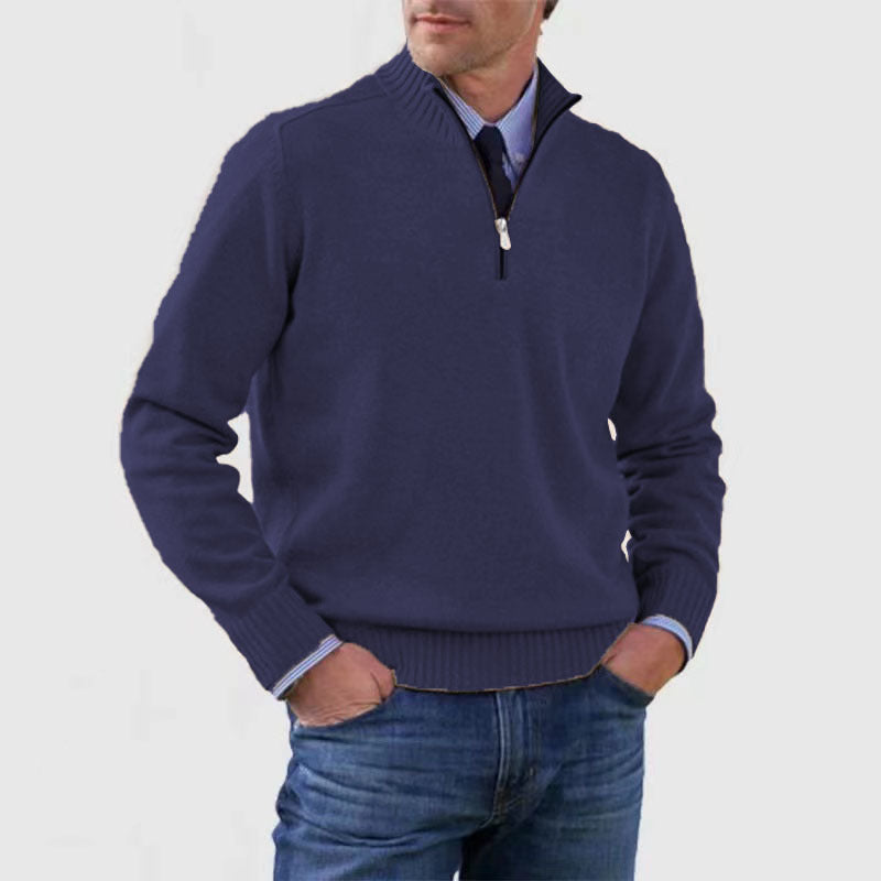 Jaico | Warmer Pullover mit Reißverschluss