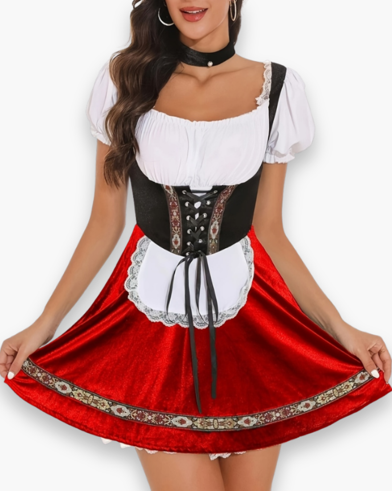 Klassisches Trachtenkleid Oktoberfest Damen