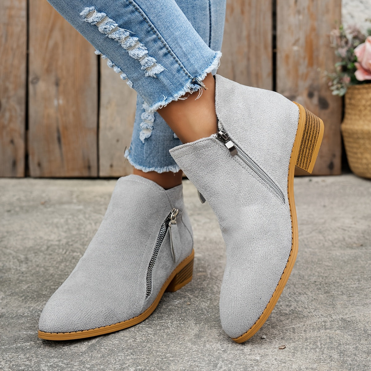 Valentina™ | Trendige Orthopädische Stiefeletten für gesunden Komfort