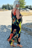 Mildre | Maxikleid aus Seide mit floralem Muster