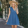 Amy | Besticktes Sommerkleid mit Spitzendetails