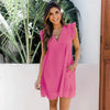Amy | Besticktes Sommerkleid mit Spitzendetails