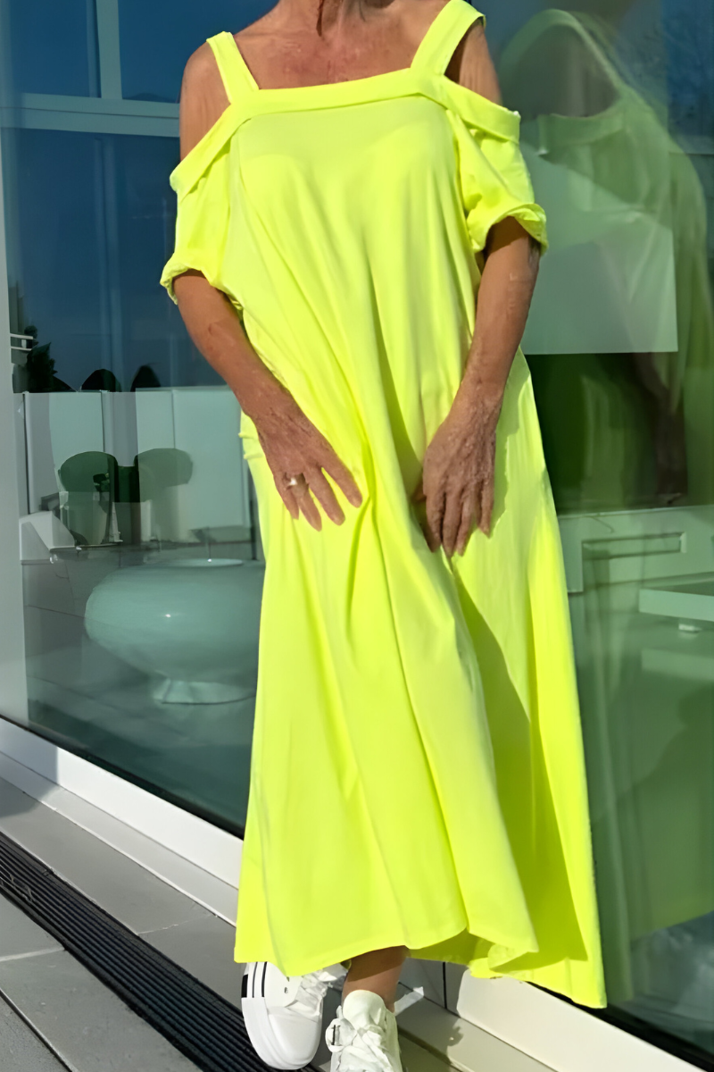 Brynn | stilvolles schulterfreies Kleid für den Sommer