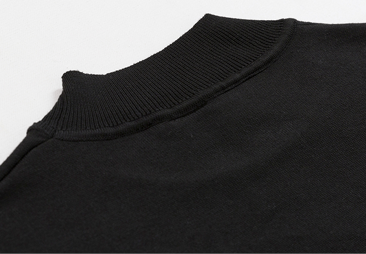 Abner | Minimalistischer Feinstrickpullover mit Halbrollkragen