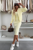 Zariyah™ | Bequemes Midikleid mit Strickjacke für Damen